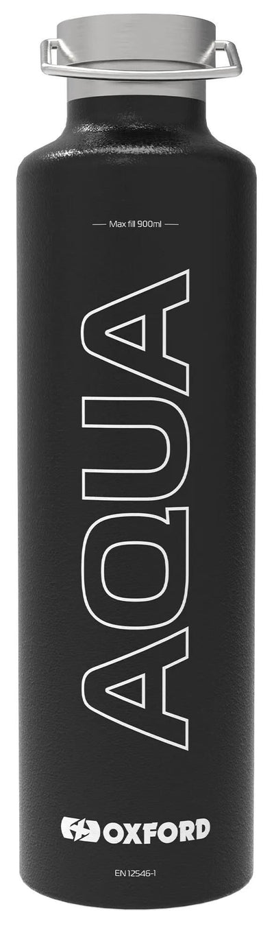 Bouteille de bouteille à boire oxford noir 1L
