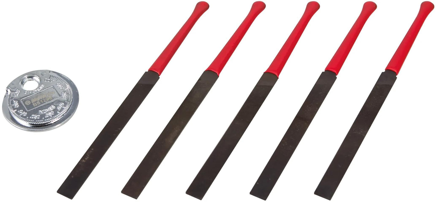 Bikéservice zrkrzssssssvicestz bst 6pcs mesurant les fichiers de jauge u
