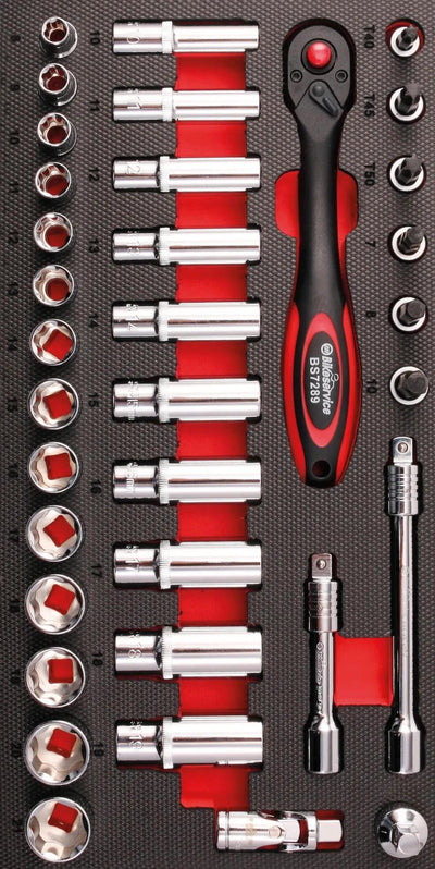 Module Bikeservice inlay clé à fourche moduleinl bst pcschlein 3 8 36tlg