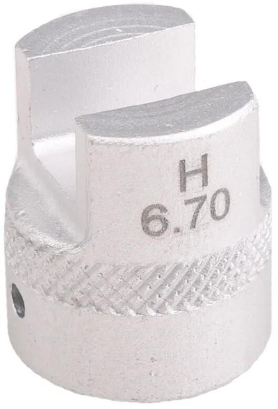 Adaptateur de bikéservisme BST Aluminium 6,7 mm F BS5502