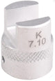 Adaptateur de bikéservisme BST Aluminium 7,1 mm F BS5502