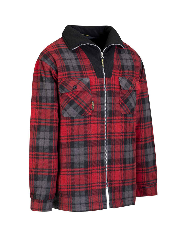Storvik products gilet polaire bûcheron Stanley thermo rouge noir 3XL