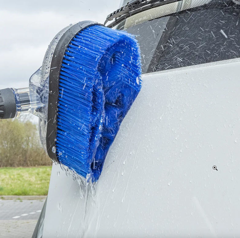 Ensemble de brosses de lavage télescopiques Proplus avec tête de brosse rotative