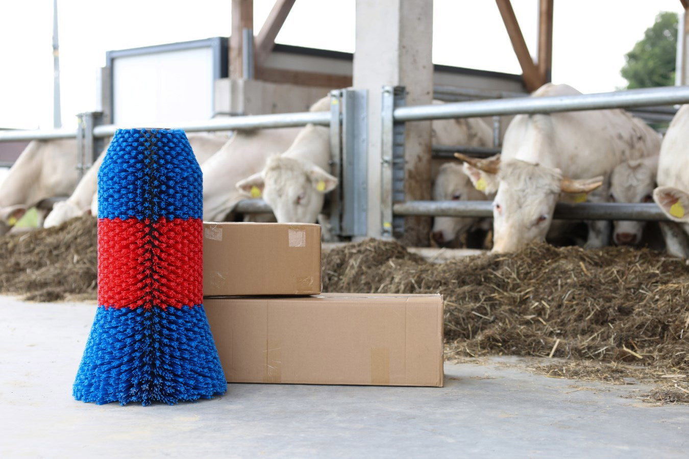 Brosse à bovins Happycow flexiswing