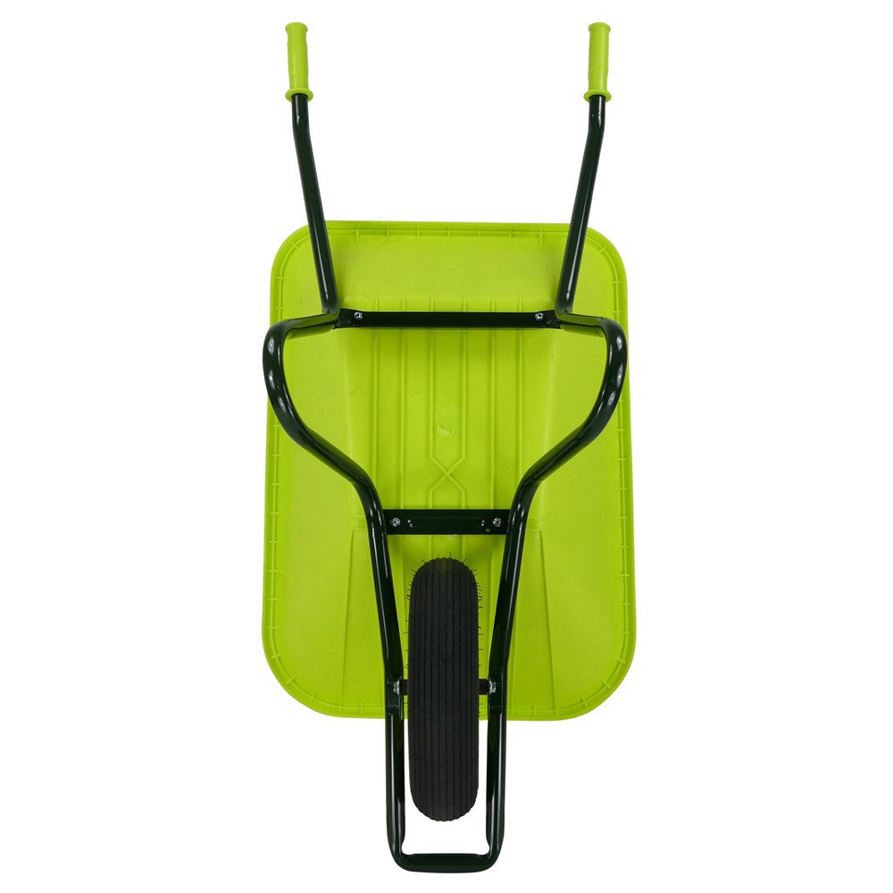 Brouette de jardin Fort 515 90 citron vert 2 plis