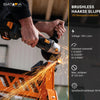 Meuleuse d'angle à batterie Batavia maxxpack 18v, corps sans balais de 125 mm