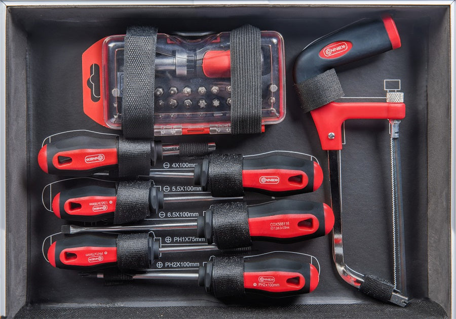 Mallette à outils Connex Mallette en aluminium de 100 pièces