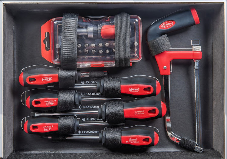 Mallette à outils Connex Mallette en aluminium de 100 pièces