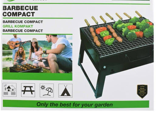 BBQ compact avec poignée