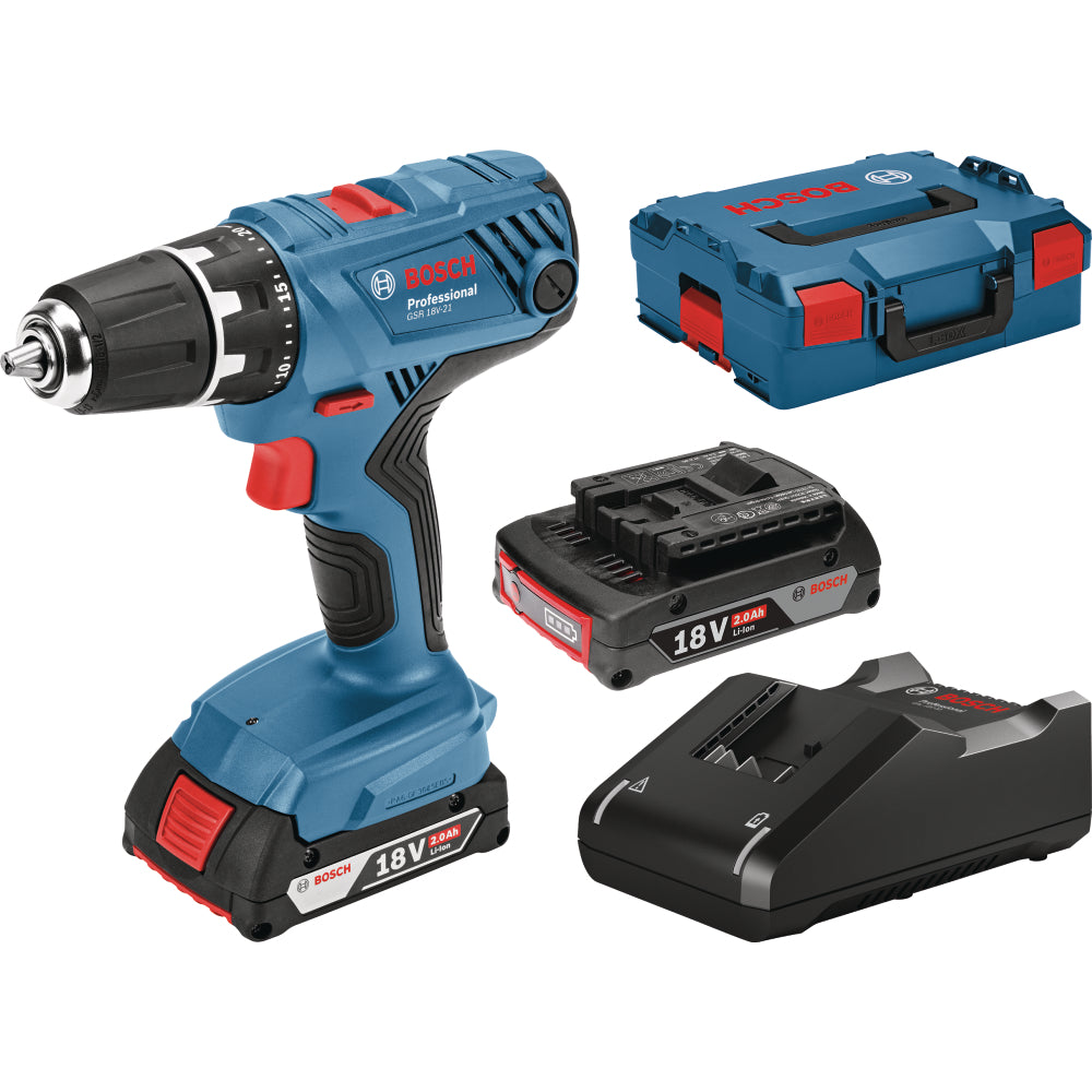 Perceuse sans fil Bosch gsr18v-21 2.0ah