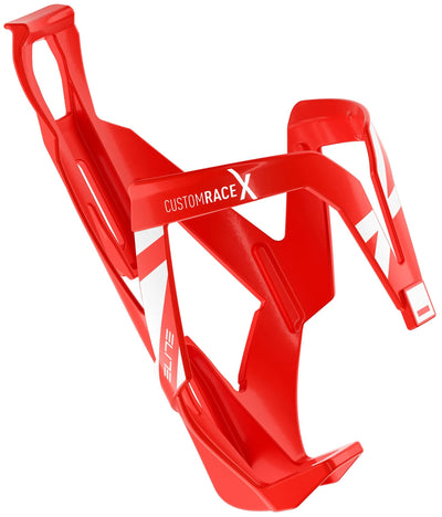 Porte-bidon Elite course personnalisée plus mod. 16 flaschenh.cust.race rouge brillant blanc graphique