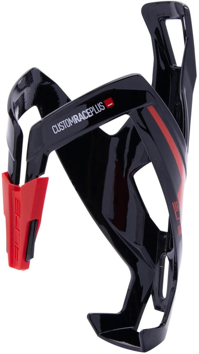 Porte-bidon Elite course personnalisée plus mod. 16 porte-bidon cu.race plus brillant bl. rouge clair