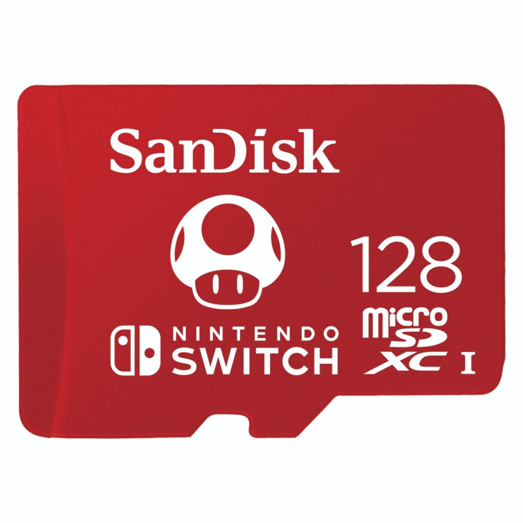Sander Microsdxc pour le commutateur Nintendo, 128 Go