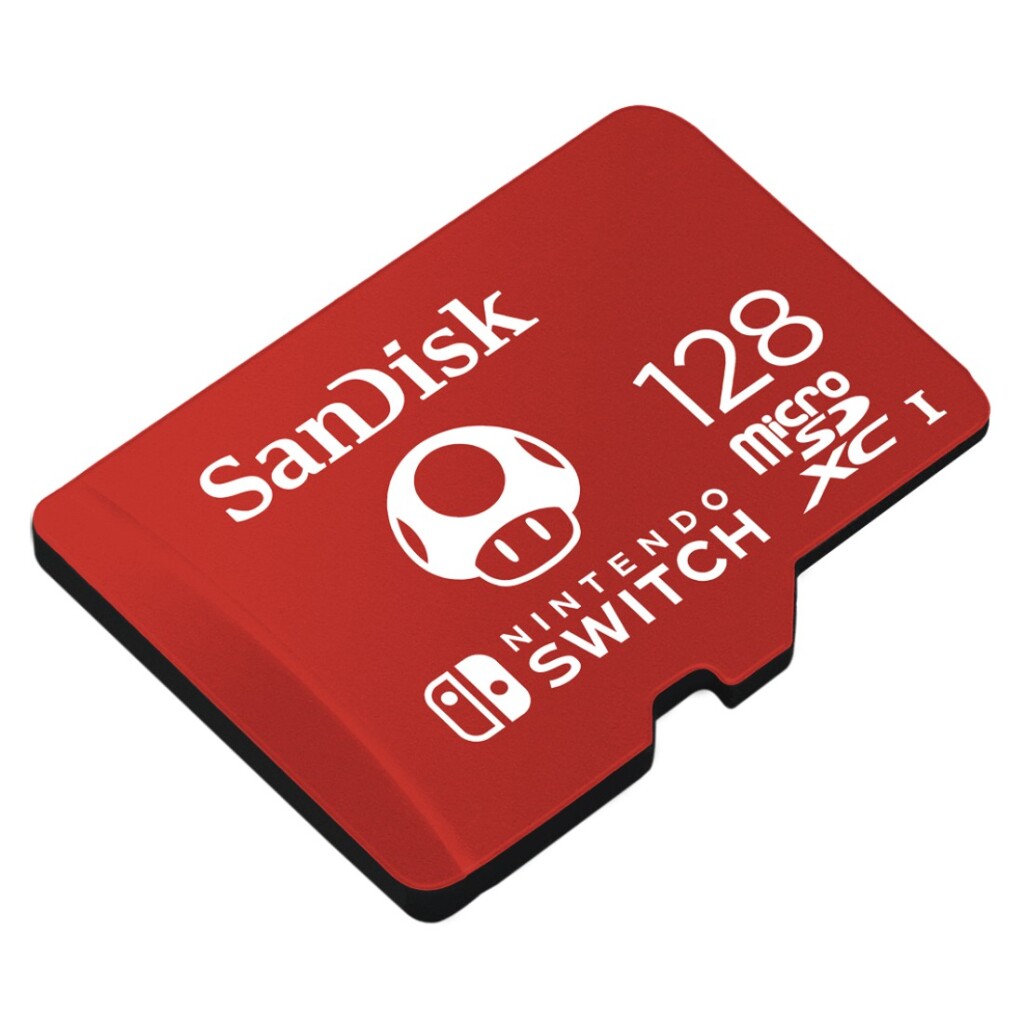 Sander Microsdxc pour le commutateur Nintendo, 128 Go