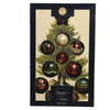 Decoris Boules de Noël en verre mélangé 12 pièces Couleur de Noël