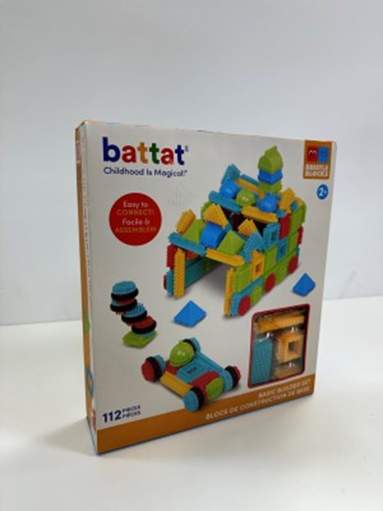 Bristle Blocks Bristle Blocks Starter Set Expansion Expansion Ensemble avec 112 pièces