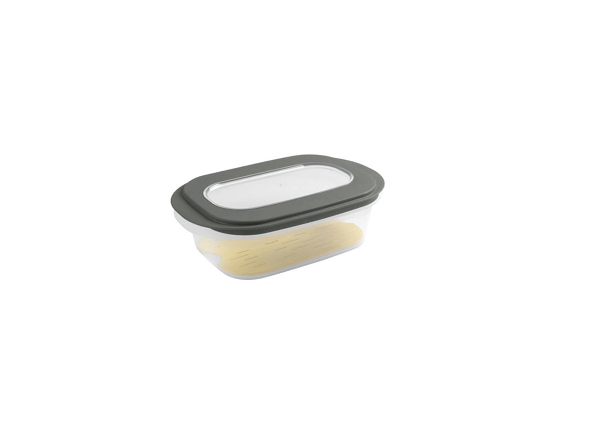 Boîte à fromage Sunware avec plateau transp. vert