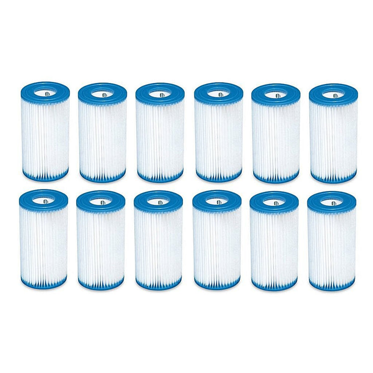 Cartouche filtrante Intex 29000 Type A 12 pièces pour piscine 244 305 366 cm