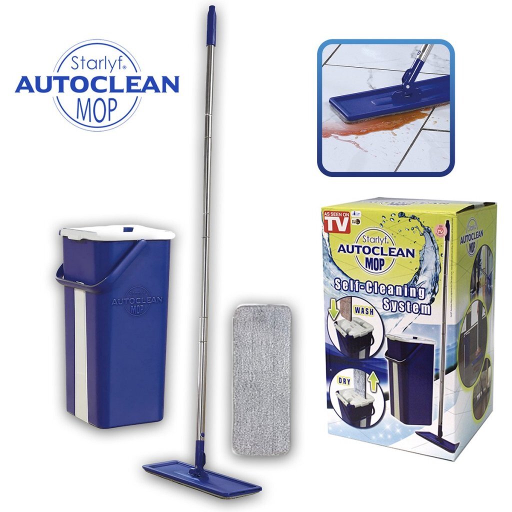 Starlyf Starlyf Autoclean Mop System Blue Blanc