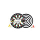 Darts Longfield Dart Double Paper Dart avec 6 fléchettes