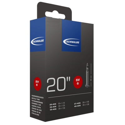 Schwalbe Chambre à air 20 x 1 1 8-1.50 (28 40-406) SV6 FV 40 mm