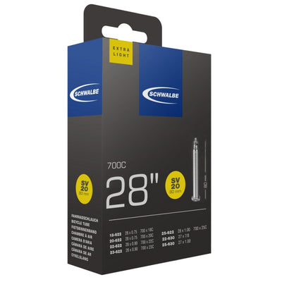 Chambre à air Schwalbe 27 28 x 0.75 1.00 (18 25-622 630) FV 80 mm