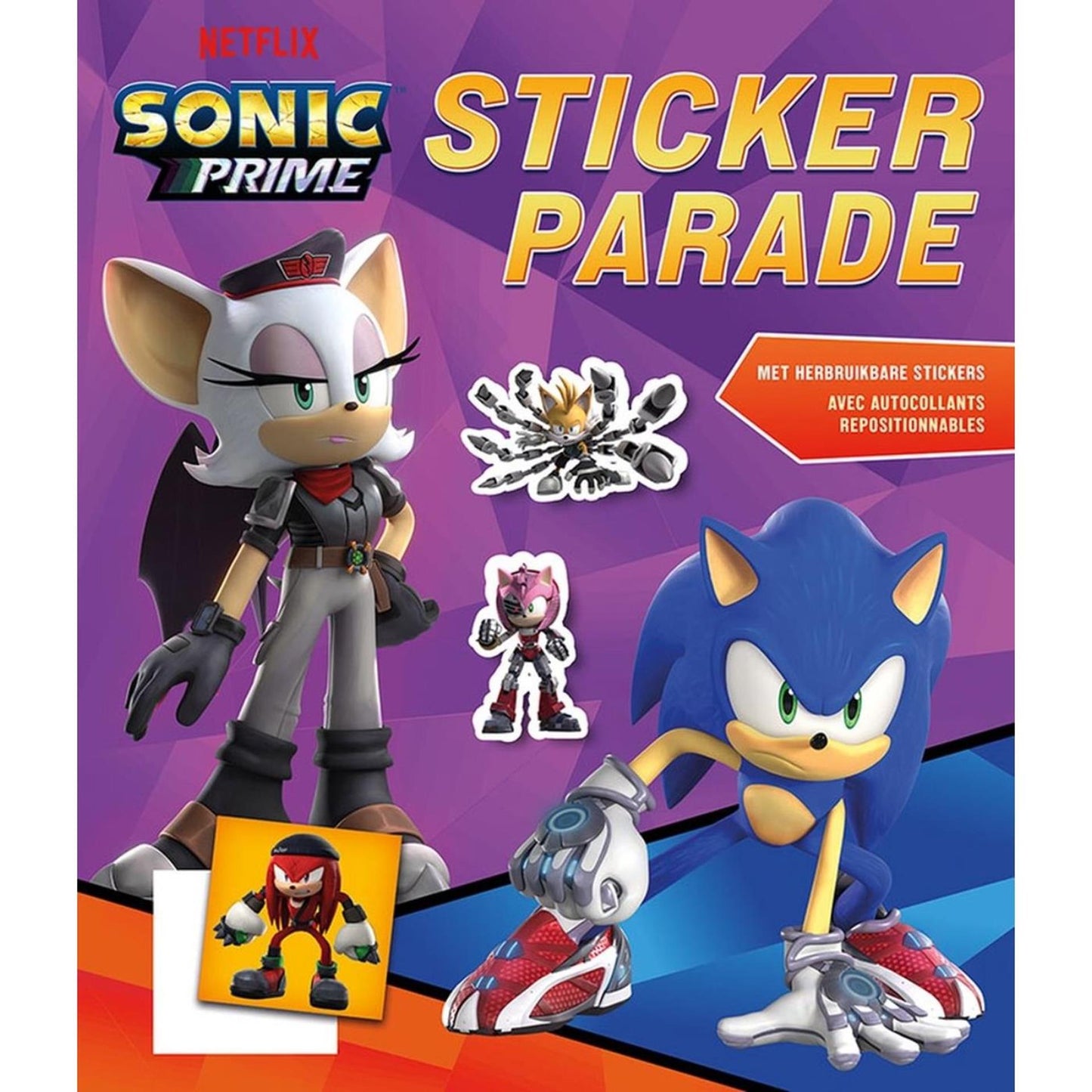 Défilé d'autocollants Deltas Sonic Prime