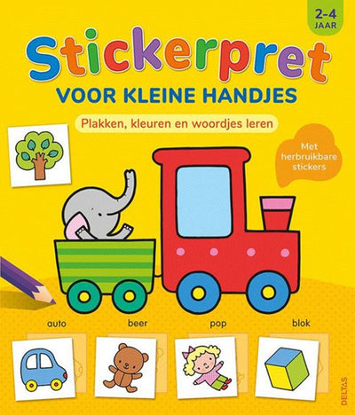 Deltas Sticker Fun for Small Hands, 2-4 ans