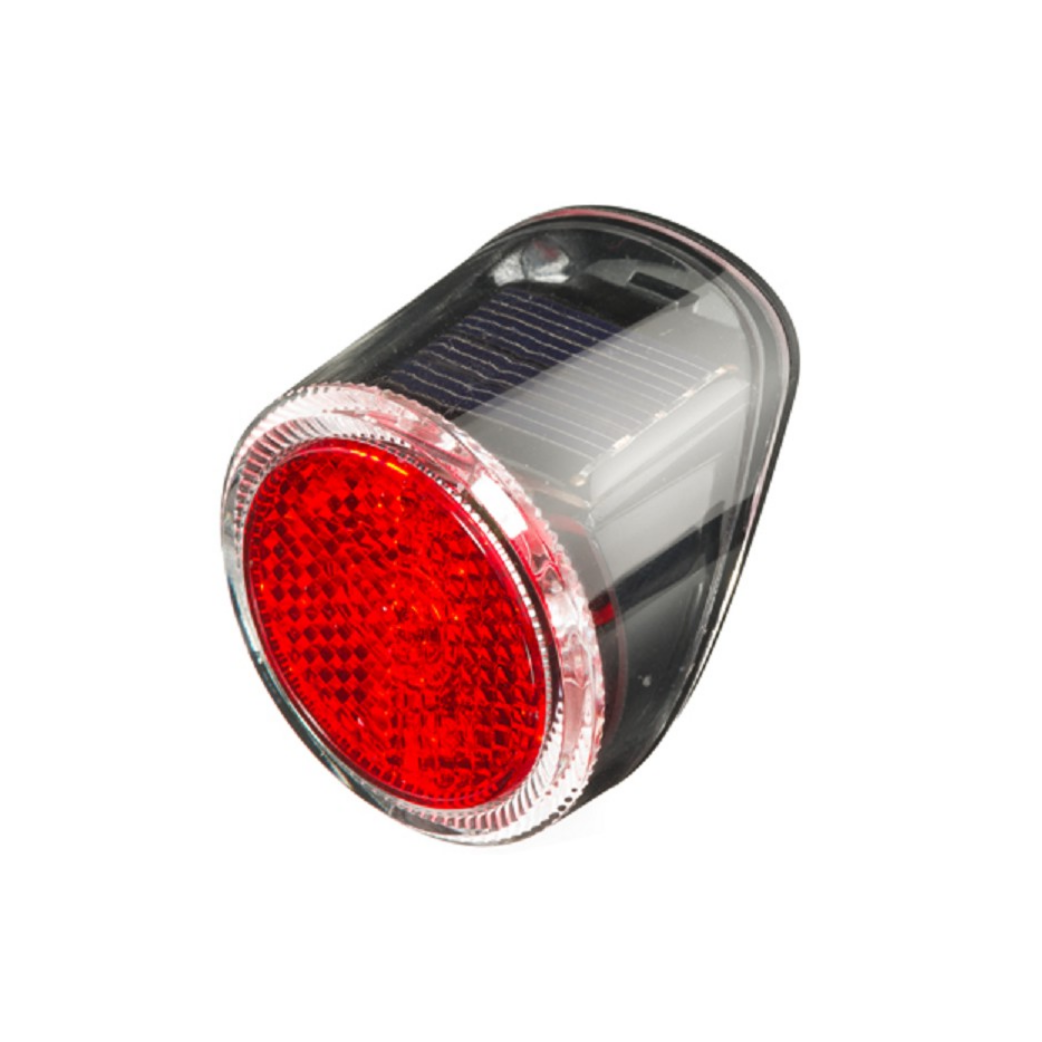 feu arrière led solaire rouge noir