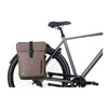Axe à double vélo de basilic se déplacer 30 litres 16 x 27 x 38 cm brun