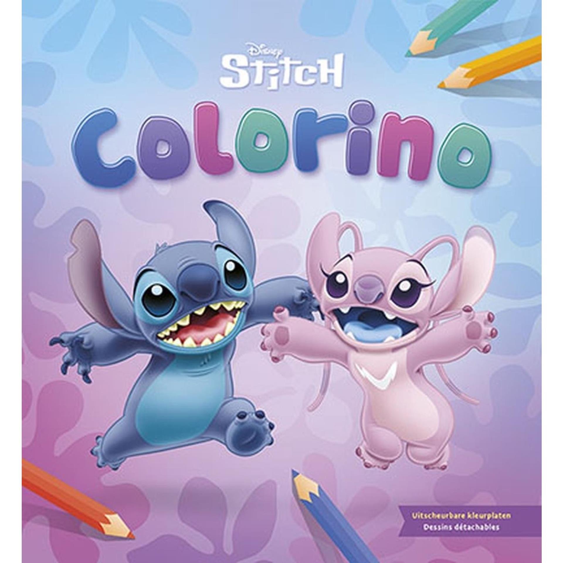 Bloc de couleur Deltas Disney Stitch Colorino