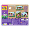 Dora 3pack puzzle en bois dans une boîte en bois (3x24 pièces)
