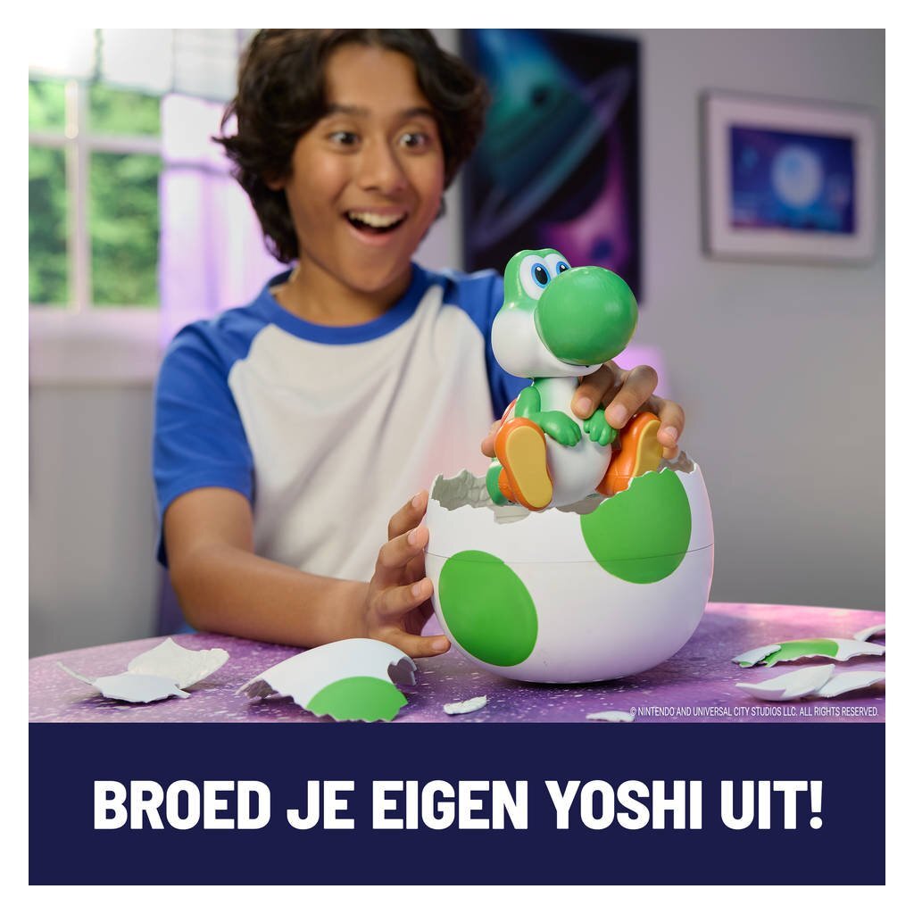 Yoshi qui fait éclore