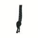Triobinder largek 26 28 pouces avec crochet en acier inoxydable noir et blanc 62 cm 153008