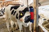 Brosse à vaches semi-circulaire brosse à bovins bleu-rouge xl - afbeelding 6