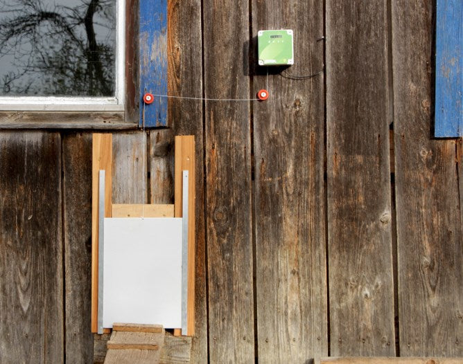 Ensemble porte poulet automatique 30x40cm