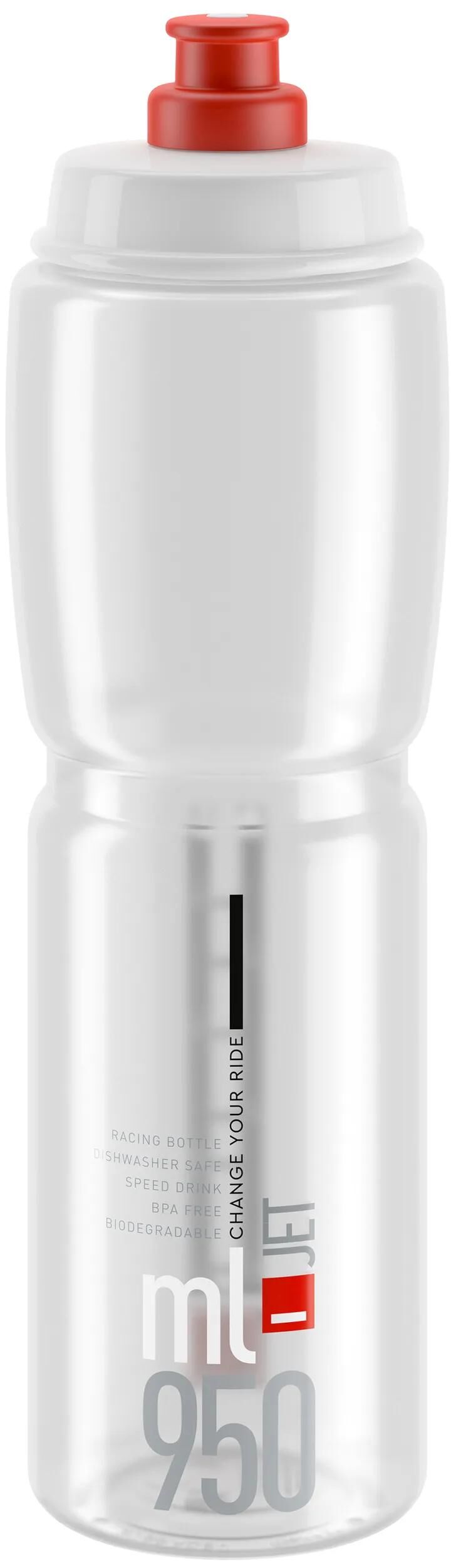 Bouteille d'eau Elite jet plus bouteille jet plus 950ml rouge clair