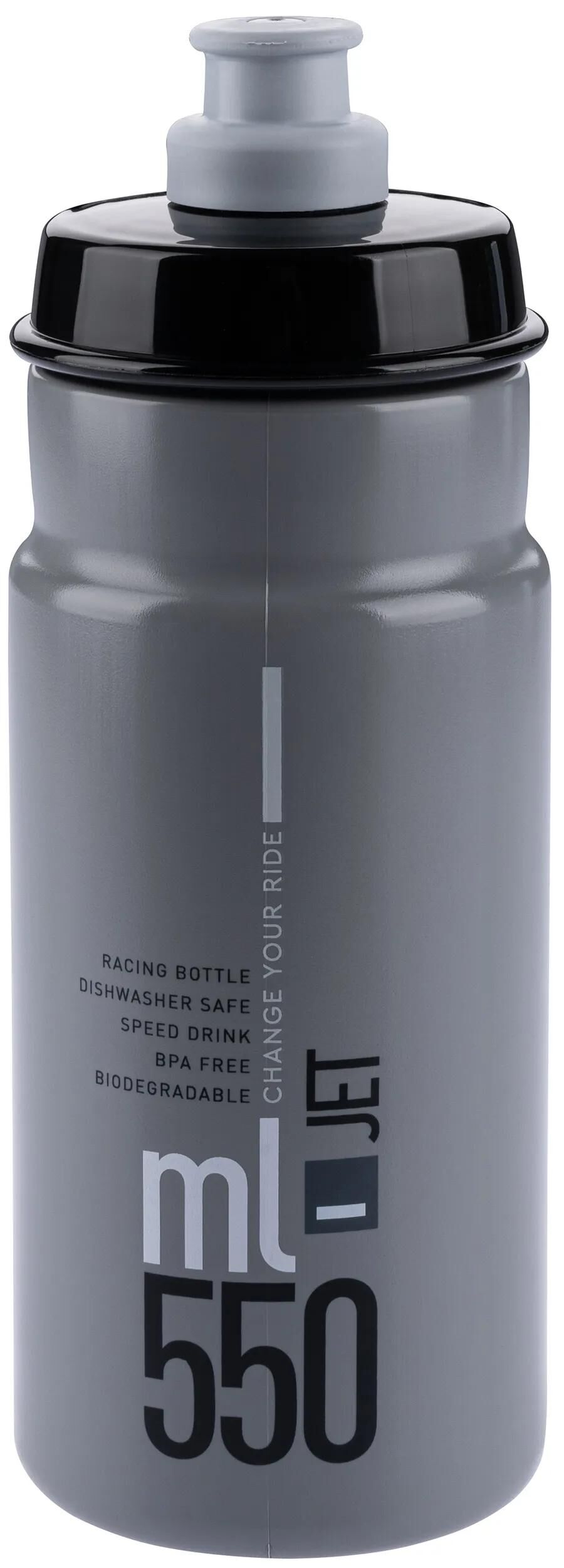 Bouteille d'eau Elite jet plus bouteille jet plus 550ml gris clair
