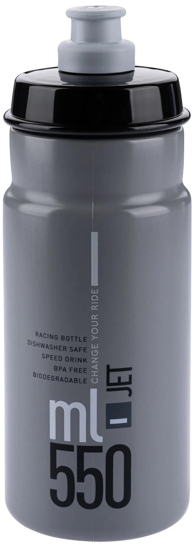Bouteille d'eau Elite jet plus bouteille jet plus 550ml gris clair