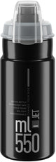 Bouteille d'eau Elite jet plus bouteille jet plus 550ml noir gris avec bouchon