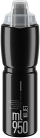 Bouteille d'eau Elite jet plus bouteille jet plus 950ml noir gris avec bouchon