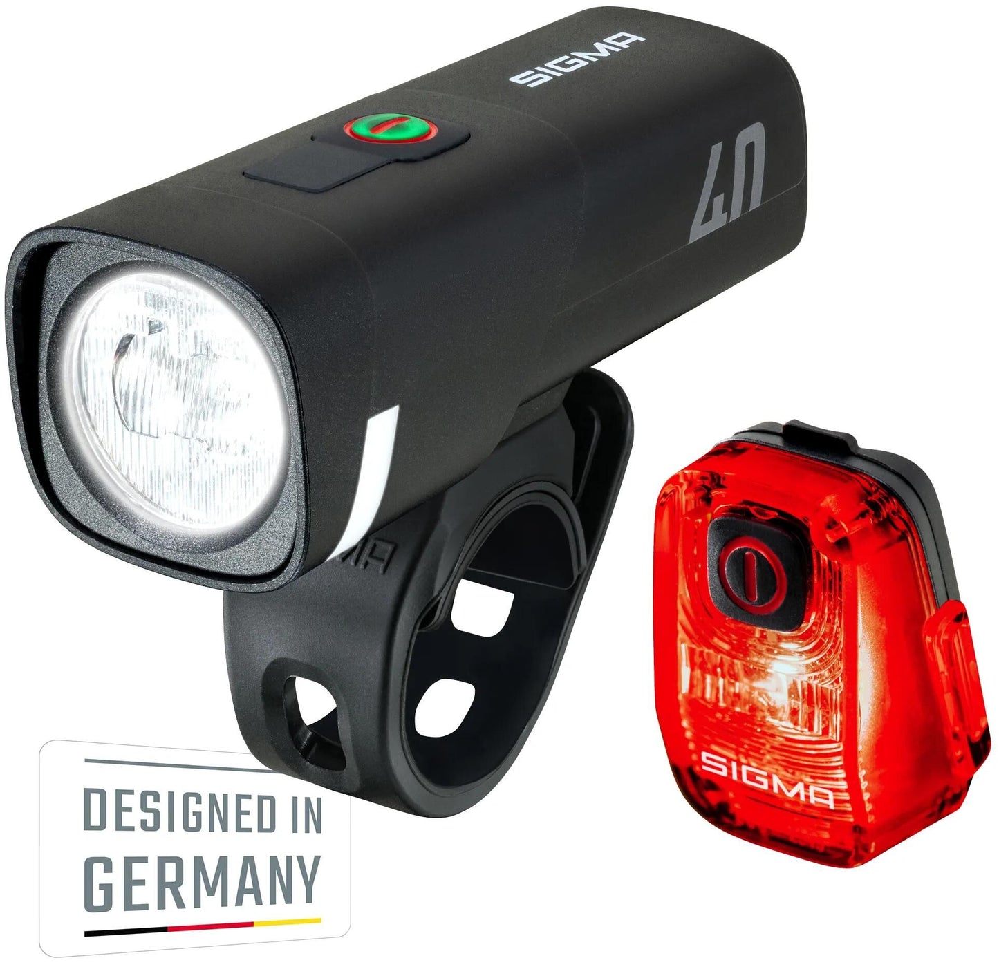 Sigma Sport Sigma Battery Light Set Aura 40 + Hiro 10