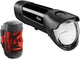 Busch + müller bat.Light set b m fyre led noir