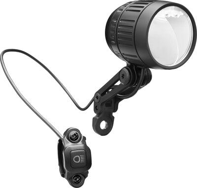 Headlight Busch und Müller Lumotec IQ -XM faisceau pour E -bike - 120 170 Lux - noir