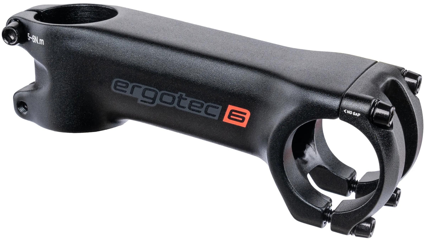 Elvedes tige Hake devant 28,6 31,8 100 mm -8 ° Alu noir