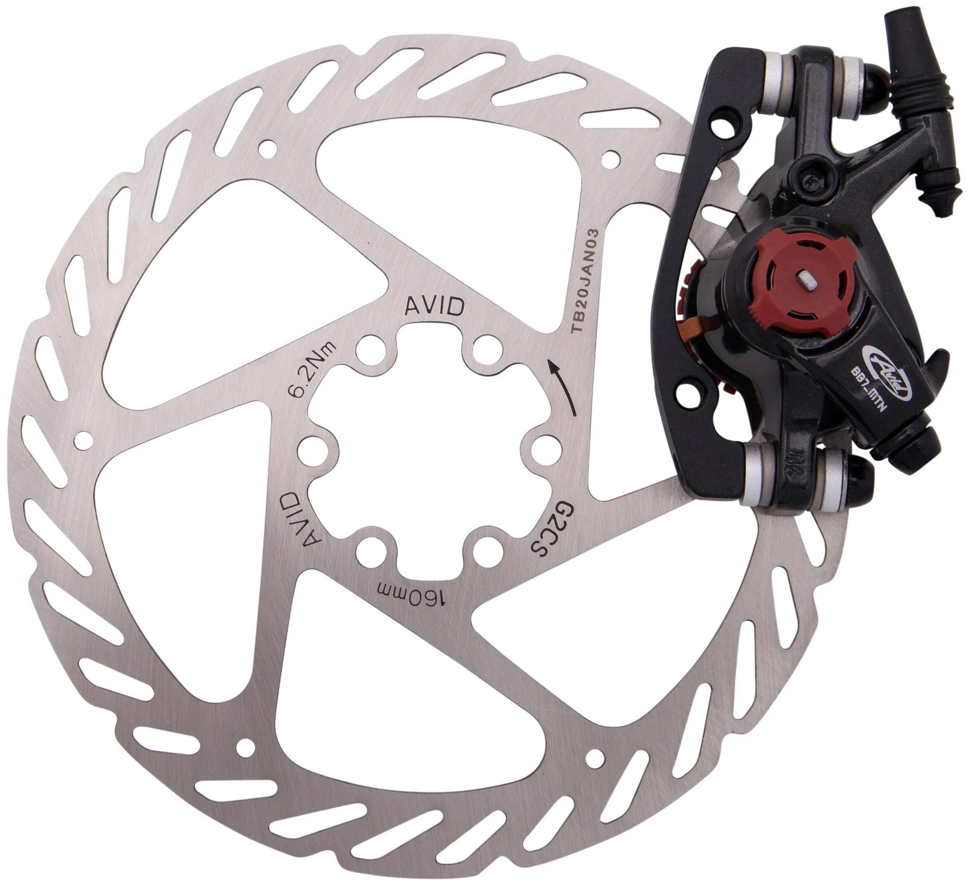 Disque passionné br. BB7 MTB 180 mm