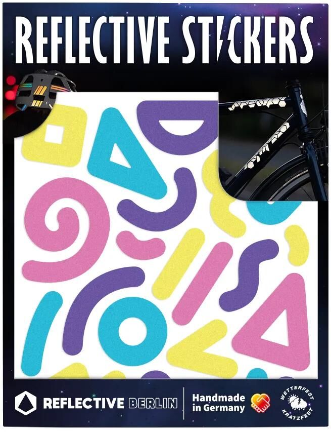 Reflective Berlin Ref.Sticker Shapes Ref. Berlin doodle mamphis
