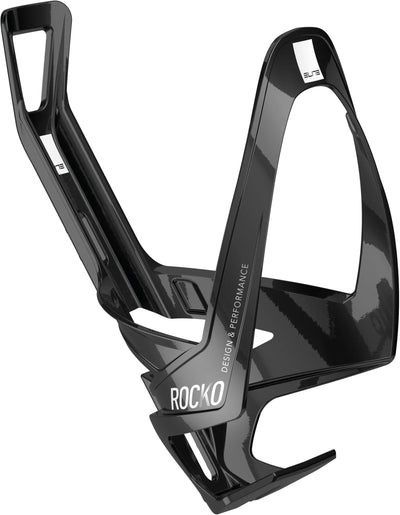 Porte-bidon Elite rocko carbon bot.cage rocko carbon gl.noir blanc