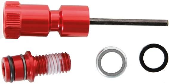 Rockshox Rebound ajustement. Bouton f.maxle