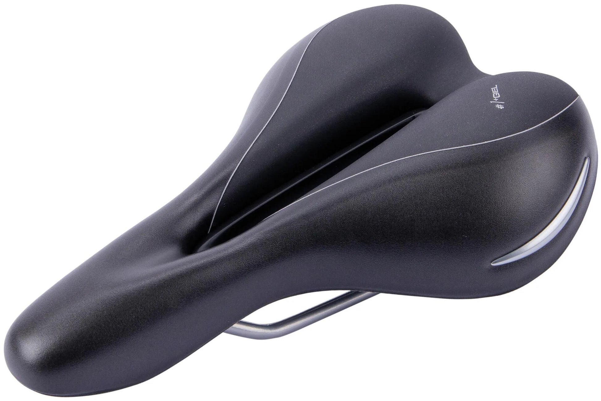 Contec selle elliptique + ct selle elliptique+ trekking homme noir argent